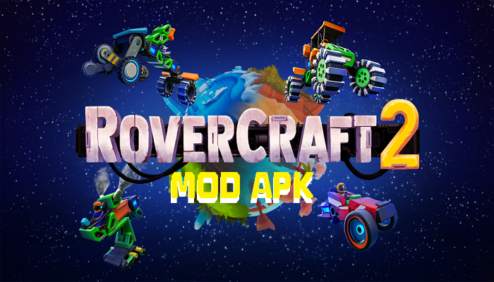 Rovercraft 2 Race a Space Car Mod APK